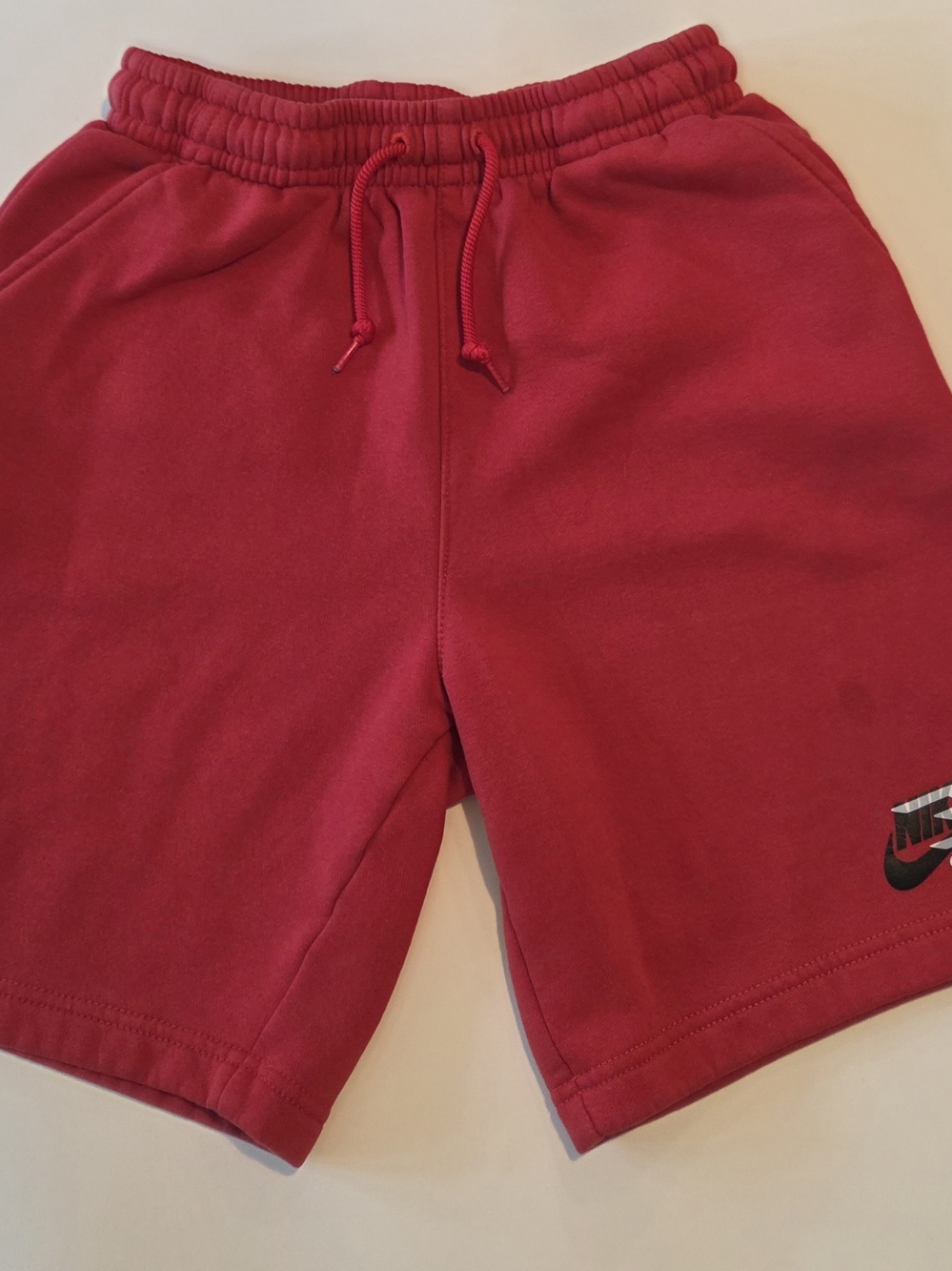 Nike Boy’s Scarlet Athletic Shorts with Drawstring